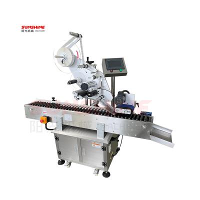 China Food factory price automatic horizontal sticker labeling machine for sale