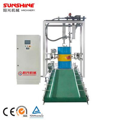 China 5-50kg 200-1000kg Food Bucket Weight Paint Explosion Proof Automatic IBC Diesel Fuel Weighing Filling Machine for sale