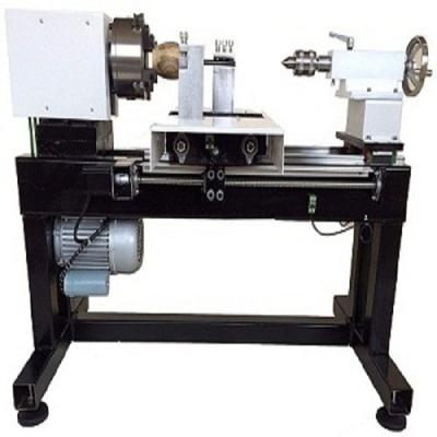 China 4 Axis Small Wood Turning Lathe CNC Machine for Inner Holes Drilling Wooden Bead Cups Making for sale