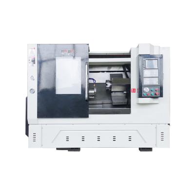 China Horizontal CNC 45 degree Inclined Bench Lathes full-automatic Slant Bed Metal CNC Machine Turning Lathe for sale