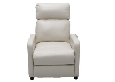 China Desproporcionado branco empurra para trás a cadeira do Recliner com mola de bobina Seat do bolso da espuma à venda