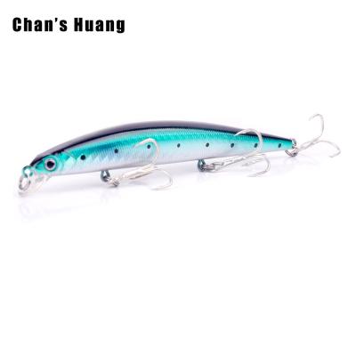 China Huang Chan 3D Wobblers 11.5CM 10.5G Jerkbait ABS Hard Plastic Crank Eye Realistic Bass Pike Floating Long Cast Minnow Fishing Lure Trolling Bait for sale