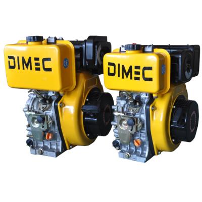 China PME186FAE 10Hp start air cylinder diesel engine machine air cooled manual motor for sale for sale