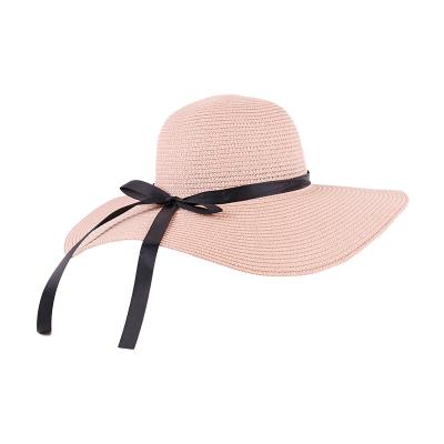 China Wholesale New Fashion Wide Brim Beach Sombreros Women's Summer Straw Hats for sale