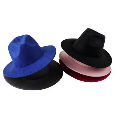 China Wholesale High Quality Stylish Vaquero Fashion Cashmere Western Cowboy Sombrero Hats For Man for sale