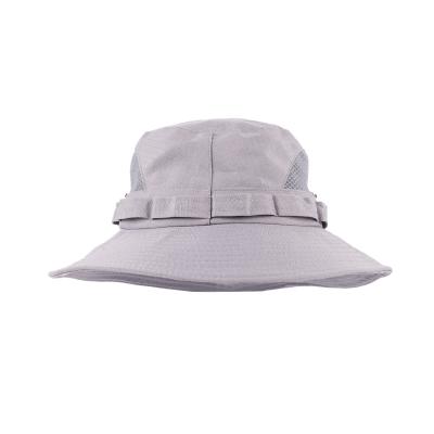 China Street Style Unisex Wide Brim Fishing Custom Logo Bucket Hat Outdoor Sombrero De Pescador Blank Plain Black Fisherman for sale