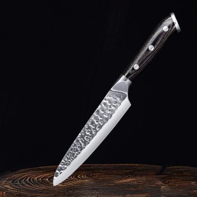 China Sustainable Hot Sales Kitchen Knife Promotion 5 Inch Damascus Knife With Handle The Group Of Ten for sale