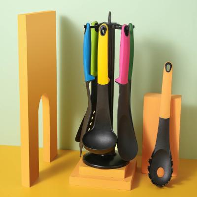 China Sustainable Manufacturer Direct Kitchen Utensils 6 Piece Nylon Kitchen Tools Utensil Set for sale