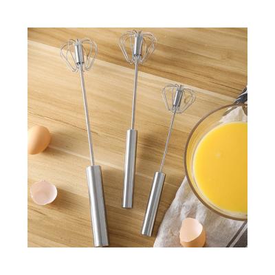 China Rotary Beater Home Semi-automatic Egg Kitchen Tool Cream Sauce Home Baking Cooking Beater for sale