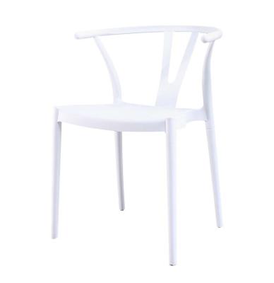 China Cooling Nordic Style Patio Dining Chairs Stackable Plastic Dining Chairs Room Modern Luxury Furniture for sale