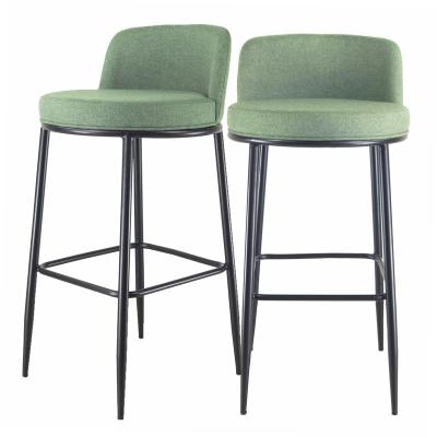 China Modern In Stock Ergonomic Backrest Bar Stool Chairs for sale