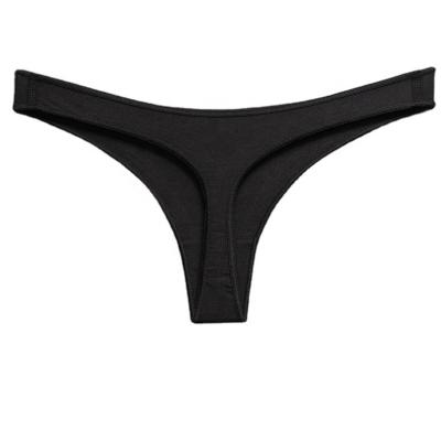 China Breathable Women's Cotton G-String Thong Underwear Women Briefs Sexy Lingerie Pants for sale