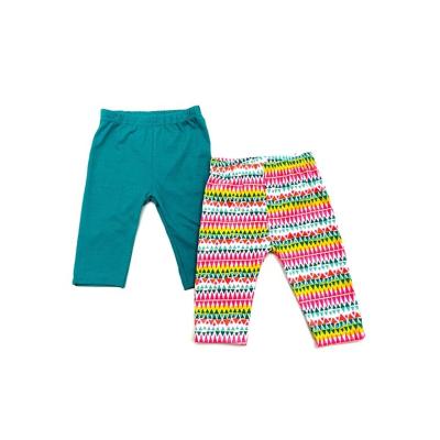 China Pure Kids Anti-pilling Color Long Pants Legging Cheap Cotton Pants Baby Elastic Pants for sale