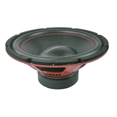 China SW1214 red color 12inch Car Audio Subwoofer 12 700W MAX Magnet Cheap Woofer for sale