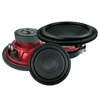 China SUB-1225D dual 4ohm car subwoofer V2 Real 800W Max. Car Audio Speaker for sale