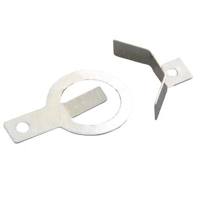 China Apartment ; Leaf ; Plate Metal AA SMT Battery Clip Spring Steel 18650 Battery Holder for sale