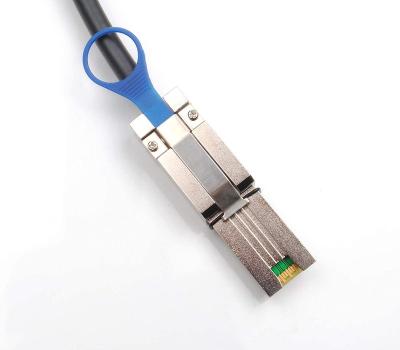 China Fiber Channel/40G/Infiniband/SAS 3.0 Ethernet MiniSAS SFF-8088 to QSFP DAC Cable For SAS Usage for sale