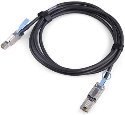 China COMPUTER 40G QSFP+ to SFF 8644 1M QSFP 40G to Mini SAS HD SFF8644 1m Cable for sale