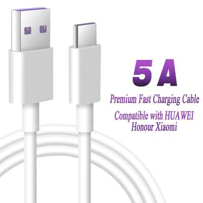 China Super Fast Charging Mobile Phone 5A USB Android Type C Cable Fast Charging Mobile Phone Data Cable For Samsung S8 S9 plus HUAWEI Honor USB C Cable for sale