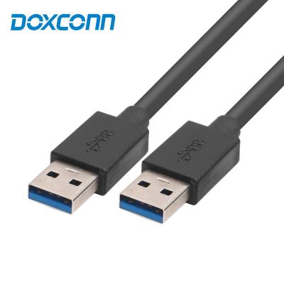 China High Speed ​​Data Charging Doxconn 1m 2m 3m USB 3.0 3 A Male To A Male 5Gbps Data Transfer Extension Cable USB Data Cable And Charging Hard Disk for sale