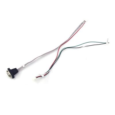 China Custom COMPUTER DB9 D-SUB Rs232 Serial Port Cable Male To Jst PH Female To Xh Vh 2 3 4 5 6 7 Pin Serial Cable Rs232 Db9 Wiring Harness for sale