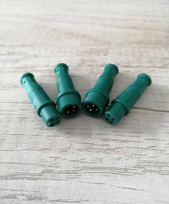 China IP65 2PIN 3PIN 4PIN LED waterproof connector male-female led extension cable etc. M8 for sale