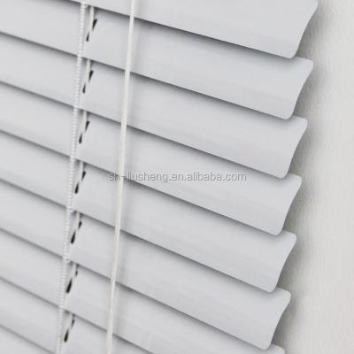 China PVC Wide Horizontal Venetian Mini Blind With Side Blade Installation for sale