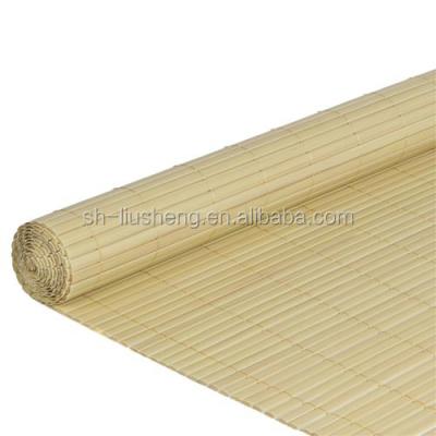 China Easily Assembled Brown Gray White Fence 100x300 150x300 150x500 100x500 200x300 200x500cm Popular Green Bamboo Color Vinyl for sale