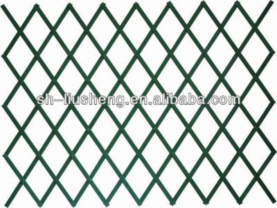 China Easily Assembled Fence PVC Privacy Lattice For Climbing Plants 1x2m 1x3m for sale