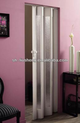 China Sliding Hot Sale Folding Sliding Doors For Bathrooms PVC Folding Door for sale