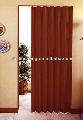 China High Quality Folding Screen Bathroom PVC Plastic Folding Door For Sale for sale