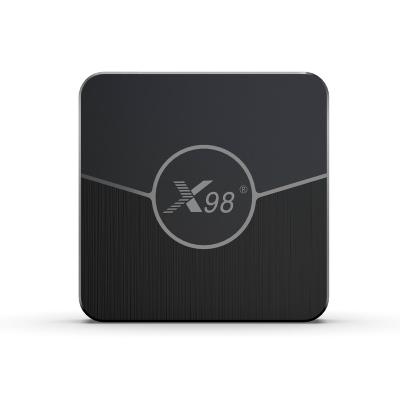 China Factory 2022 OEM/ODM X98 plus S905w2 Android 11 4k TV Box Quad Core 2.4g/5g Wifi 100m Smart Media Player x98plus Set Top Box for sale