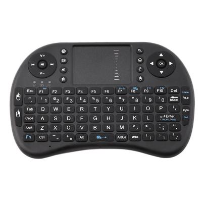 China Laptop AIRMOUSE Rii i8+ 2.4G Wireless Mini Keyboard for ANDROID TV BOX with Airmouse i8 touchpad for sale