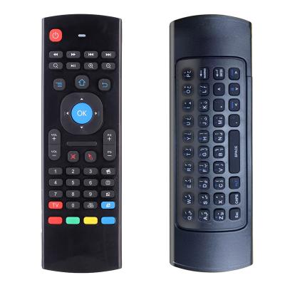 China Home Wholesale Remote Control Mouse Mx3 Mini Keyboard Airmouse Mx 3 Wireless Air 2.4g Appliace for sale