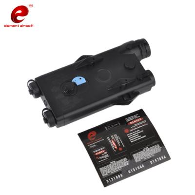 China Nylon Plastic Element Airsoft PEQ-2 Battery Case Tactical Hunting Boxes With Red Laser Light Worm EX426 for sale