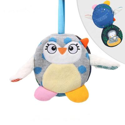 China Toy Washable Accompany Children Cute Hanging Educational and Interesting Owl Story Cloth Color Drawing Book for Kids Gift for sale