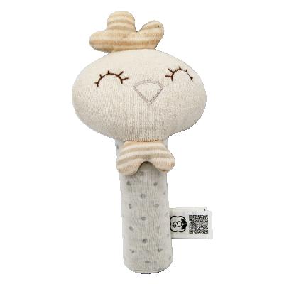 China Baby Fun Toys 0-10 Years Old Baby Toy Baby Toy BB Rattle Stuffed Toy Animal Baby Plush Bell Stick for sale