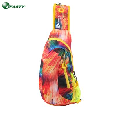 China Small Lightweight Outdoor Portable Fashionable Bag Branded Your Logo Sling Bag for sale