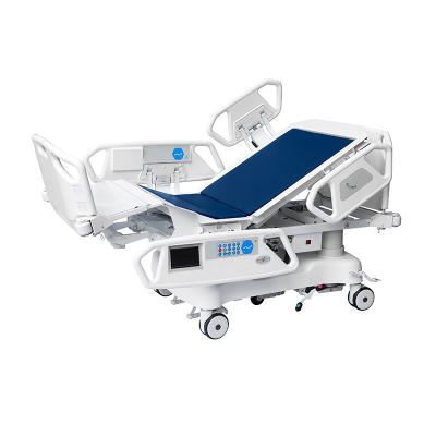 China Hospital Bed Pedestal Hospital Intensive Care Medical Bed Motorized Electric Electric Movement For ICU Room for sale