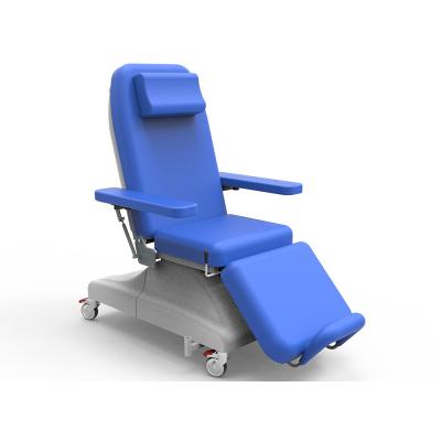 China Modern Mobile Electric Blood Transfusion Chair Sit Trendelenburg For Dialysis With Armrests for sale