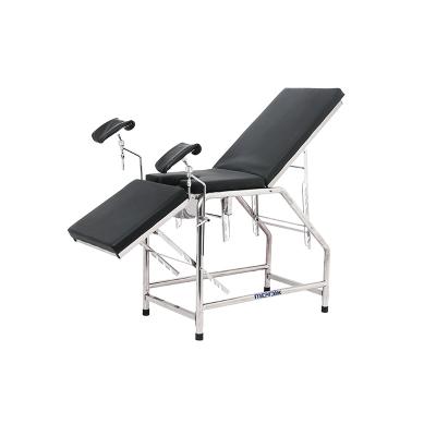 China New model metal Detachable Gynecological Obstetric delivery bed hospital gyn deliver examination table for sale