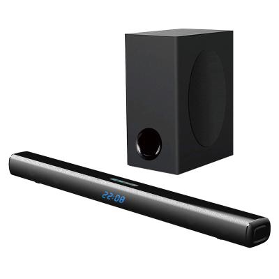 China High quality 2.1CH good soundbar systems 100W home theater systems 100W short wireless soundbar TV for sale