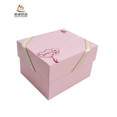 China Recycled materials DIY valentine gift packing crate design Canton box maker for sale