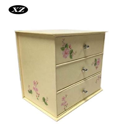 China High Quality Recycled 3 Layers Custom OEM Materials Office Drawer Multifunctional Storage Box Artistic Box for sale