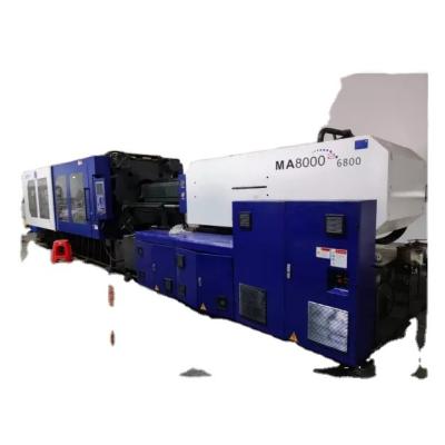 China Horizontal Used full automatic horizontal type 800 tons large plastic injection molding machine for sale