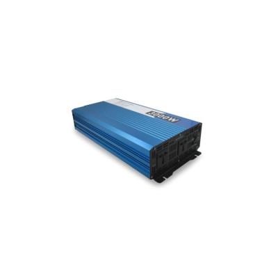 China Home Use Factory Car Use Case Direct Blue Aluminum Aluminum High Frequency A Built-in Charger Power Inverter for sale