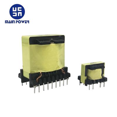 China Lightweight Vertical System EE13 EE16 EE19 EE25 Ferrite Core Flyback Transformer for sale