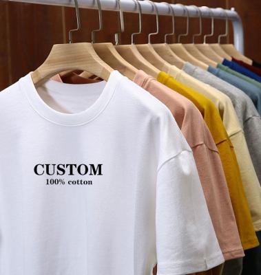 China Custom Breathable Polyester Graphic Logo Plain Printing Oversize Cotton Unisex White Plus Size T-shirt White Men T-shirt for sale