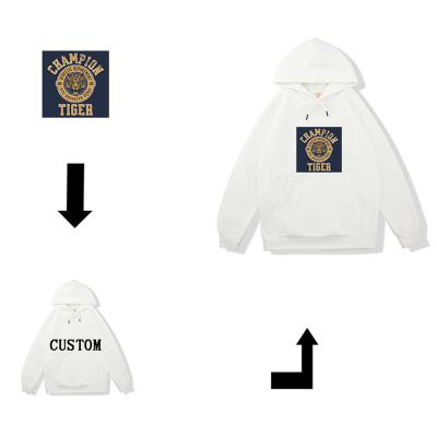 China Wholesale Sweatshirts Men's Hoodies Custom Anti-shrink Logo Printing Unisex Blank Cotton Hoodies Sweatshirts for sale