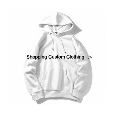 China Streetwear Autumn Hip Hop Style Casual Men's Simple Solid Loose Hooded Pullover Men Anti-Shrink for sale